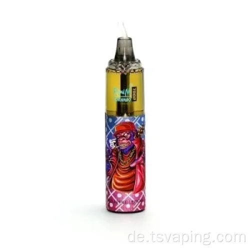 Originaler Zerstäuber großer Kapazität Tornado 7000 Puffs Vape